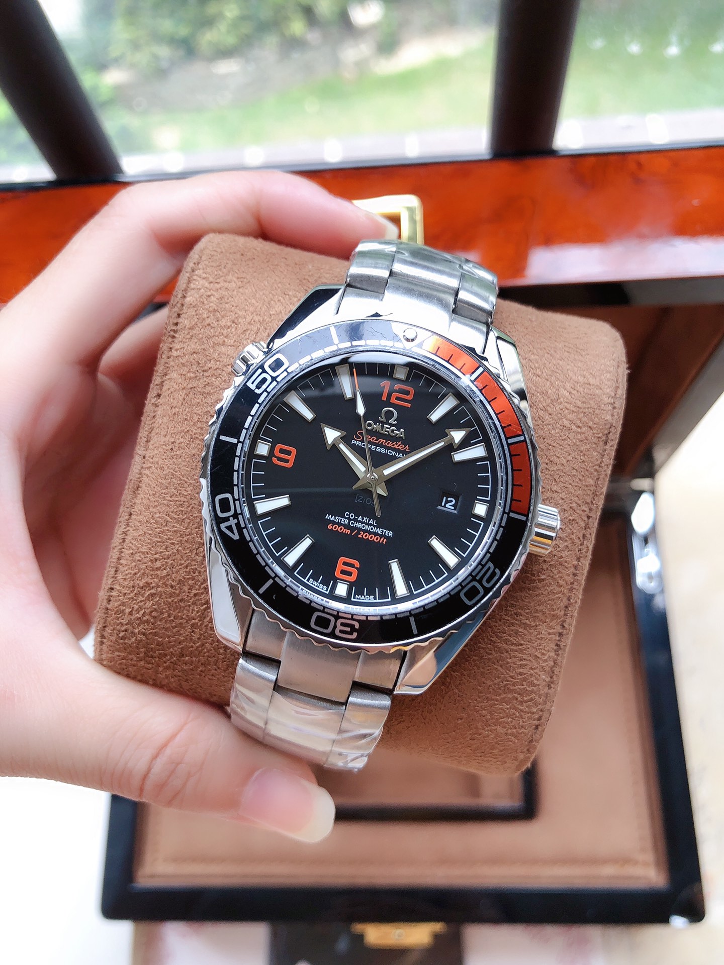 OMEGA欧米茄 海洋600米自動機械腕時計 316L精鋼製