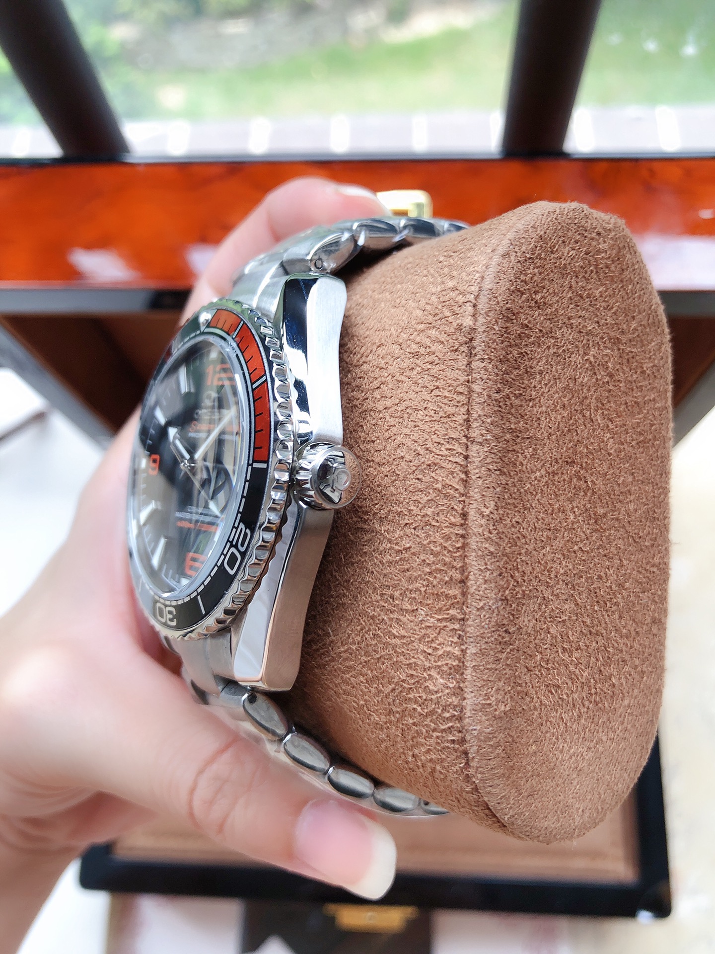 OMEGA欧米茄 海洋600米自動機械腕時計 316L精鋼製