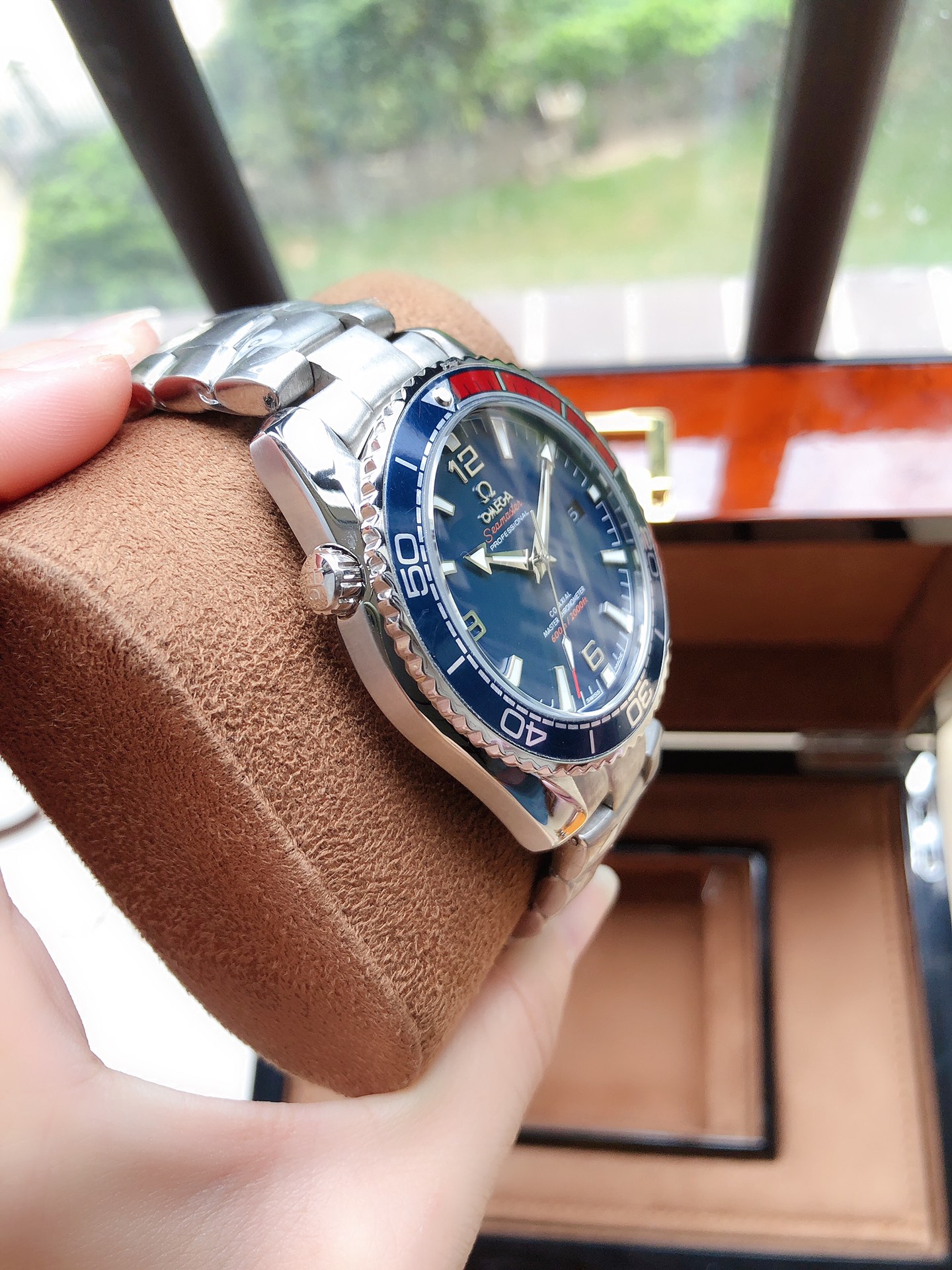 OMEGA欧米茄 海洋600米自動機械腕時計 316L精鋼