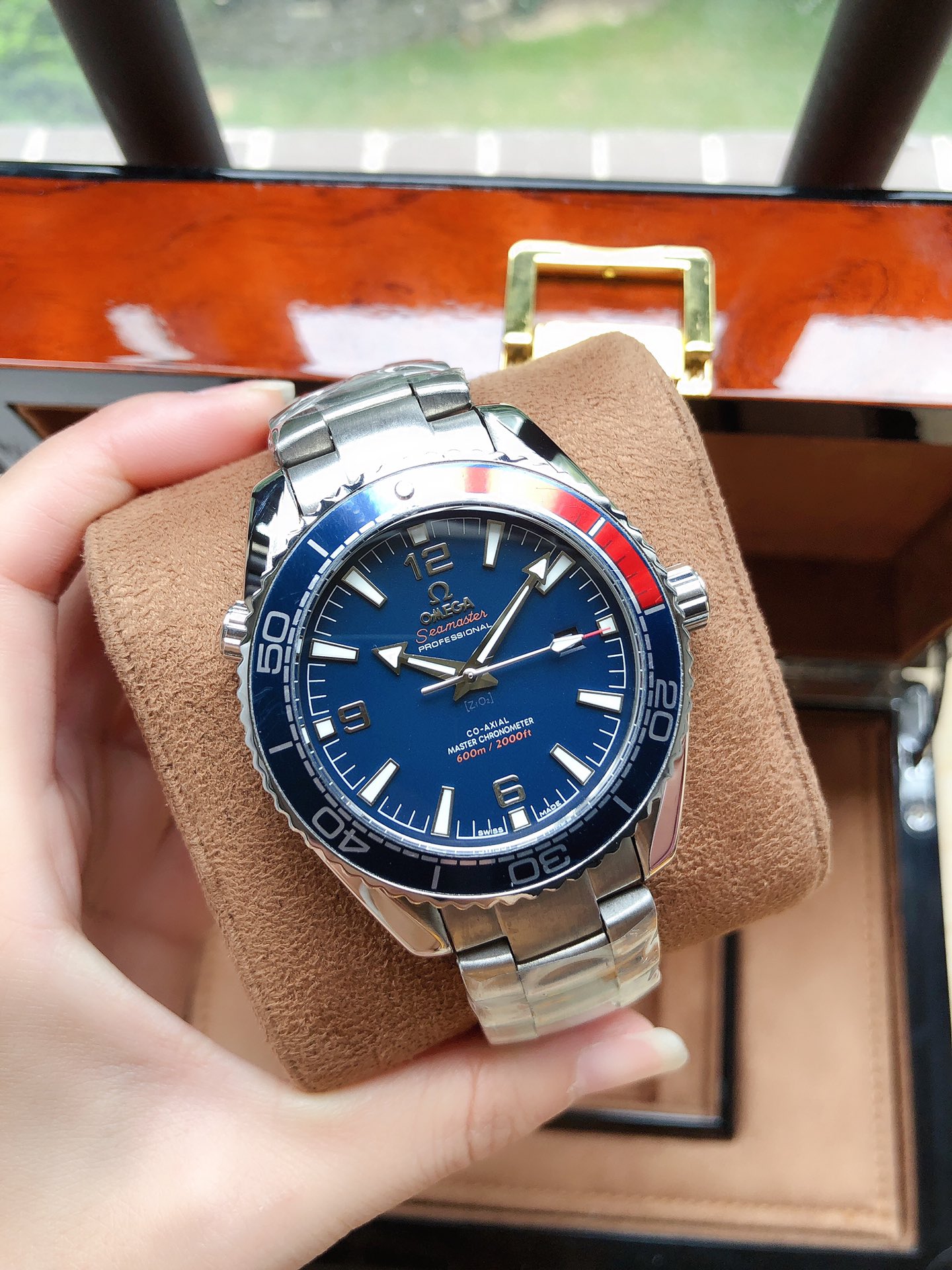 OMEGA欧米茄 海洋600米自動機械腕時計 316L精鋼