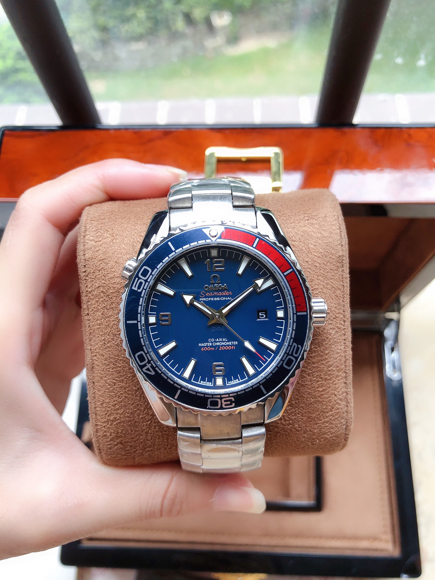 OMEGA欧米茄 海洋600米自動機械腕時計 316L精鋼