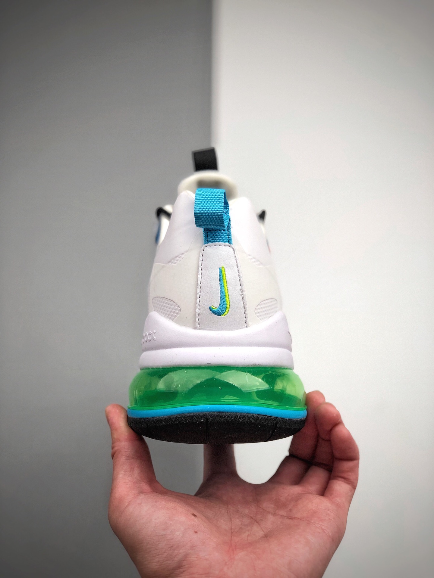 190 公司级 Max 270 半掌气垫 白绿色 AIR MAX 270 React CK6457-100