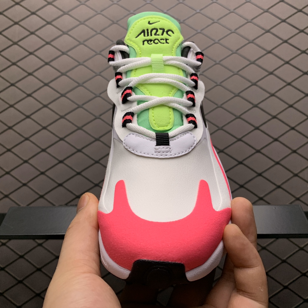 180 Nike Max 270 React 混合科技半掌气垫 CJ0619-101 公司级品质出货