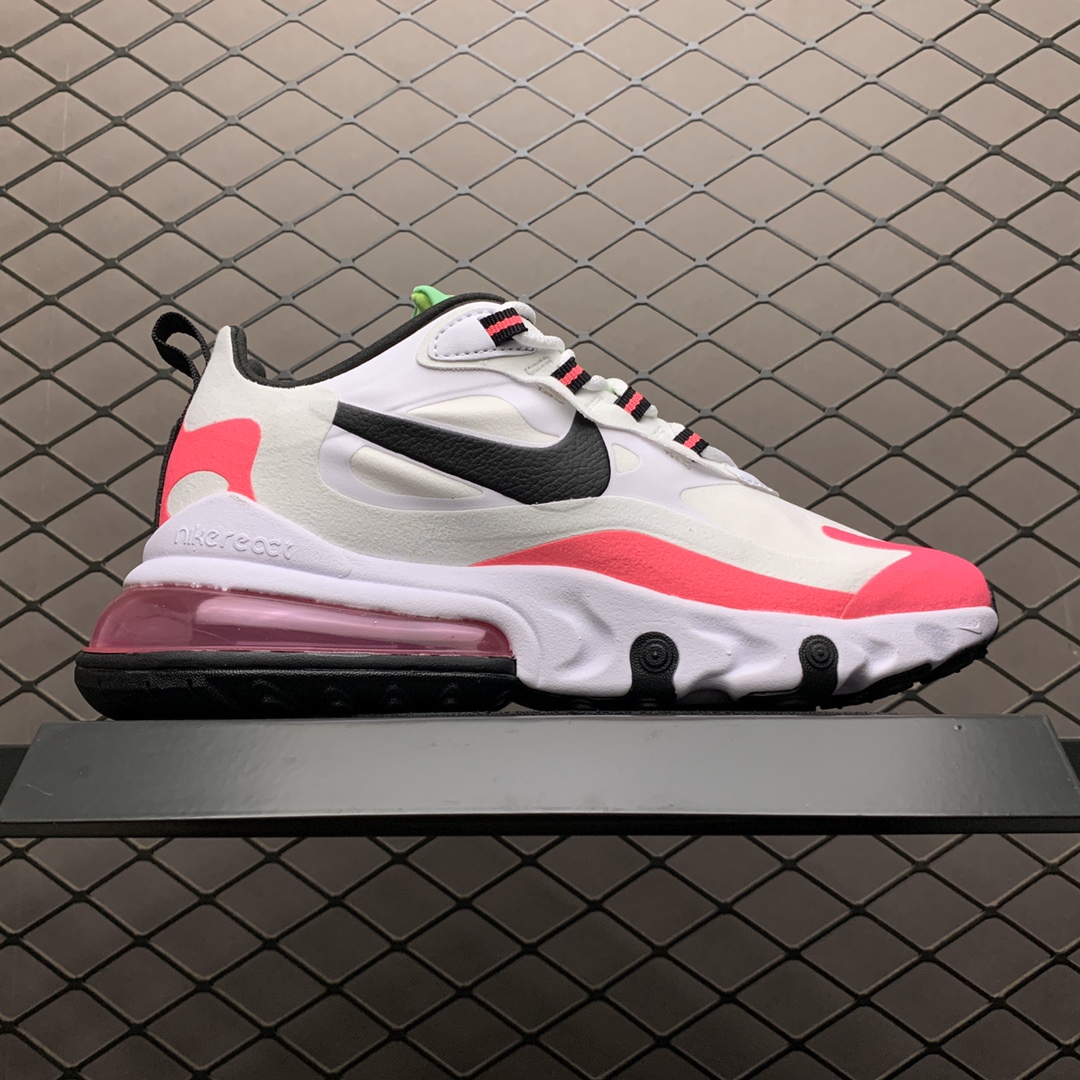 180 Nike Max 270 React 混合科技半掌气垫 CJ0619-101 公司级品质出货