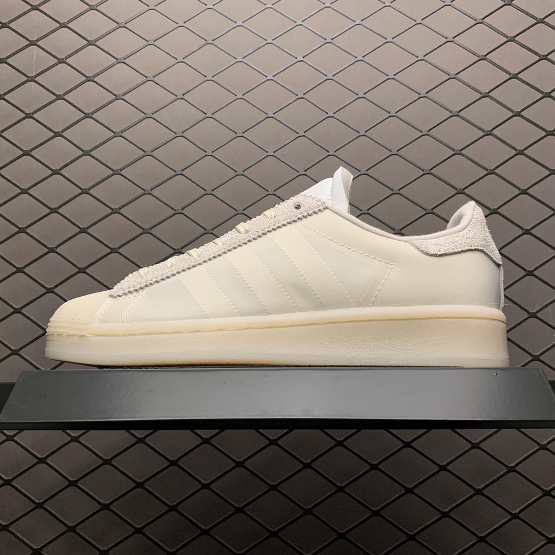 180 Eason x Adidas 阿迪达斯 Superstar 陈奕迅联名贝壳休闲板鞋 FX8116