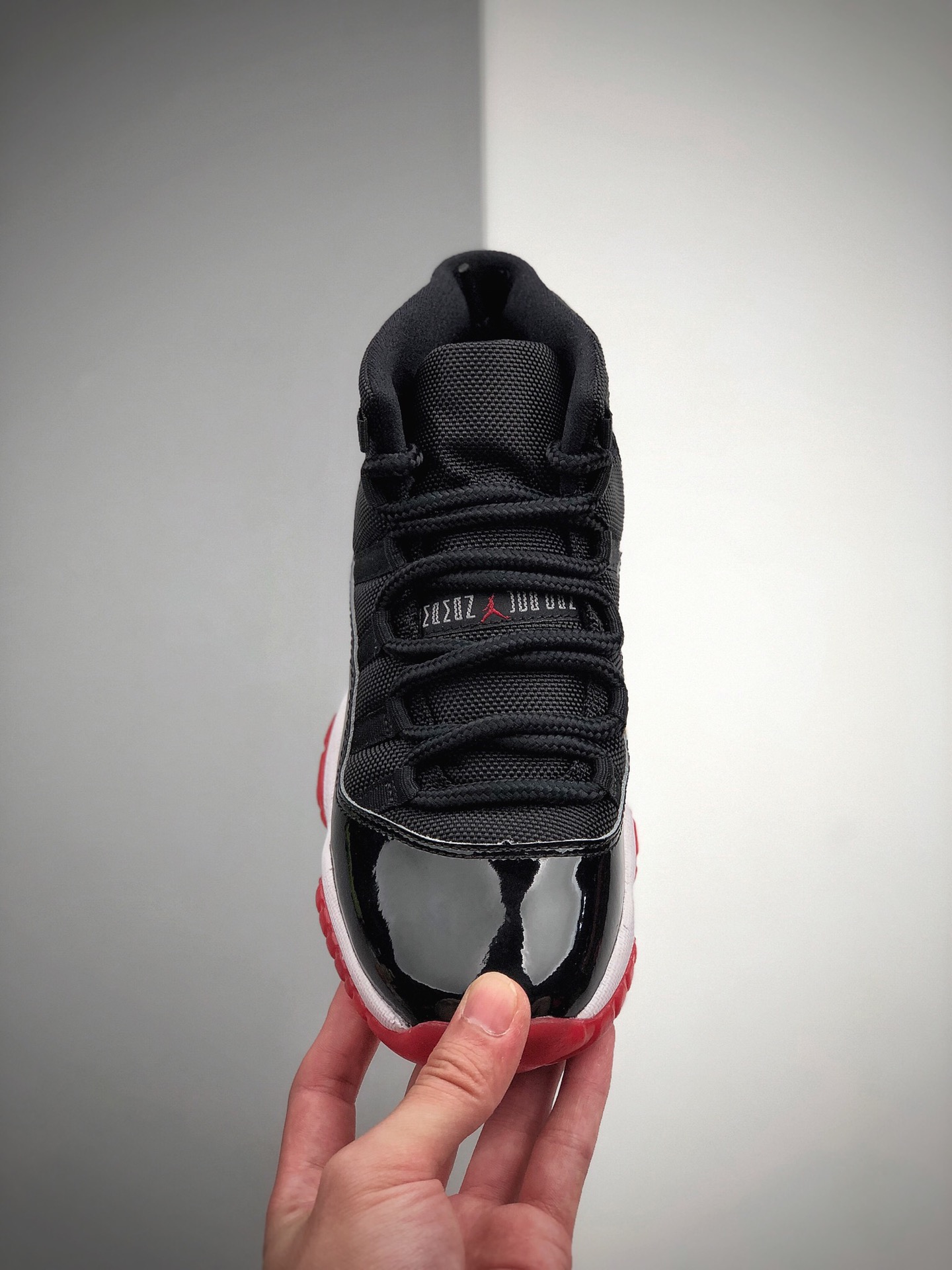 310 Air Jordan 11 RETRO  Bred【GS】高帮篮球鞋/黑红 货号：378038-061