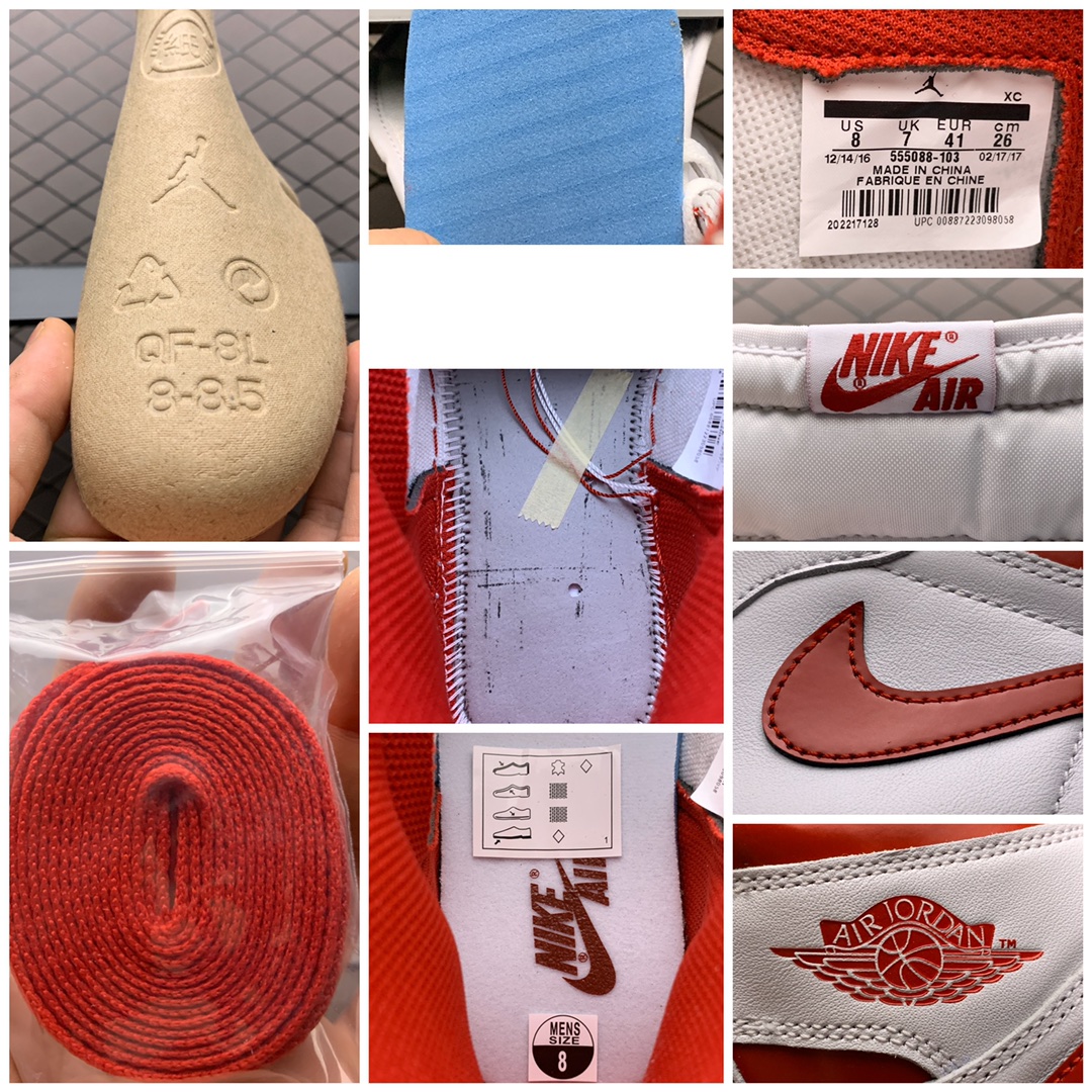 420 纯原版本 Air Jordan 1 Retro ” Metallic Red ” 男子文化篮球鞋 555088-103