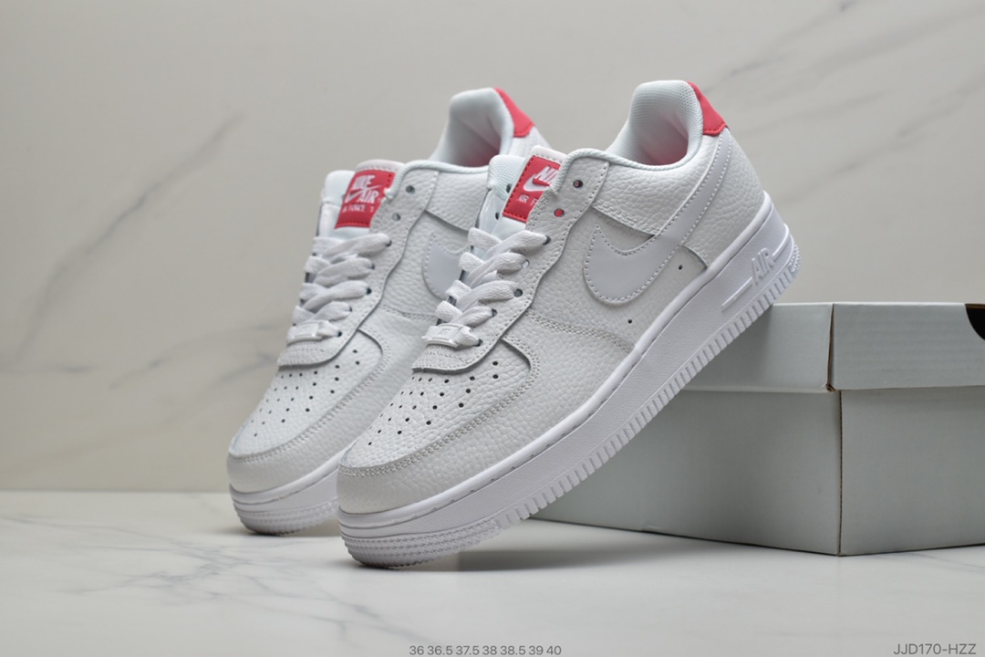 130 耐克Nike Air Force 1 Utility White BLACK Low 空军一号低帮运动休闲板鞋  CW7297-100