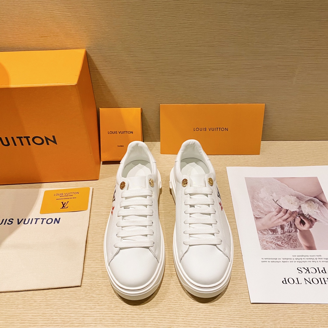 Louis Vuitton Skateboard Shoes Online China
 White Cowhide Genuine Leather Silk Fashion