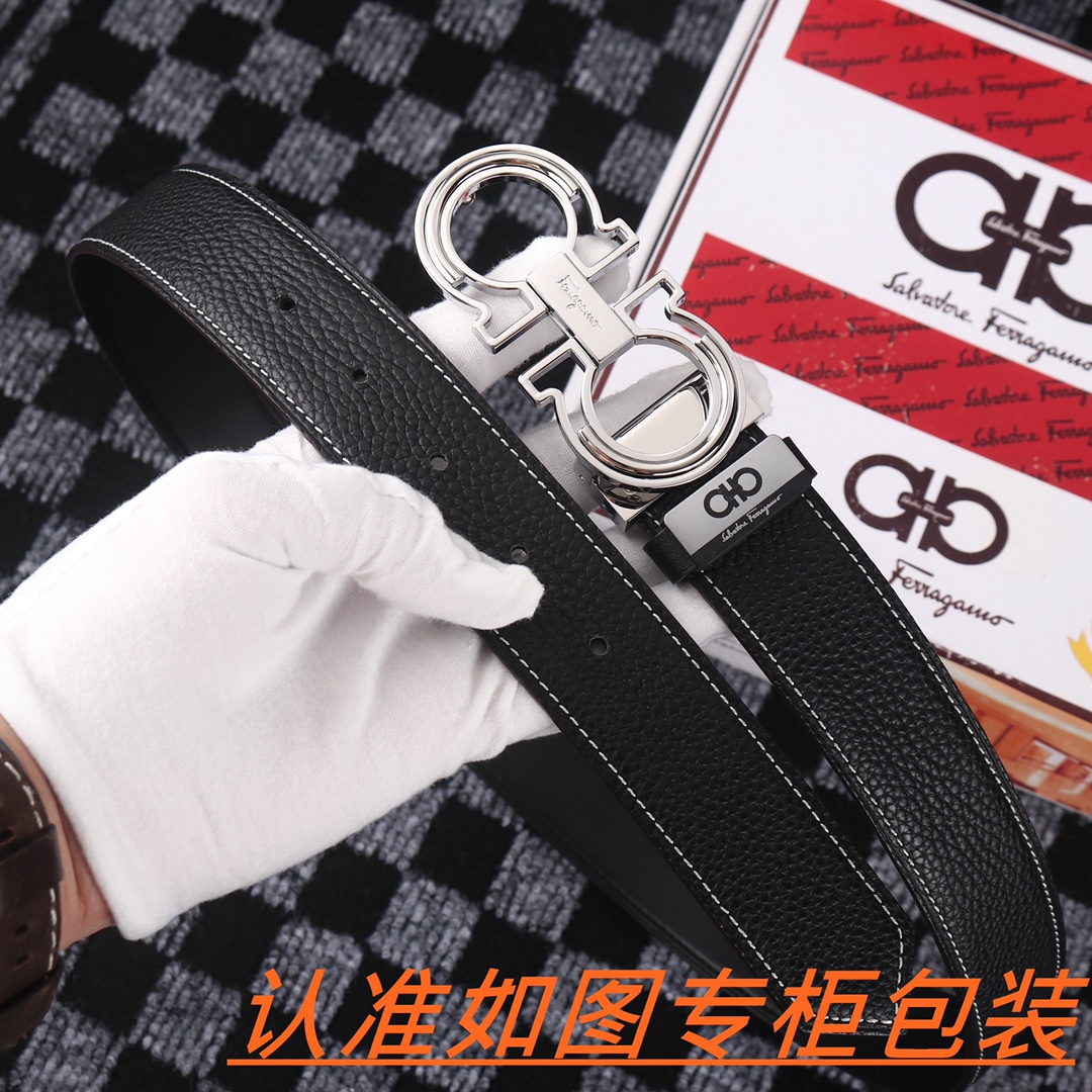 男士腰带菲拉格木️原单男士皮带百分百