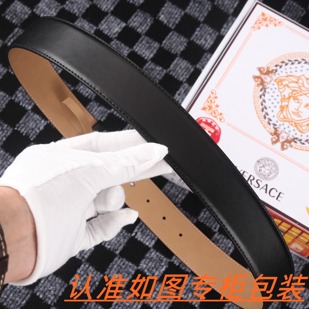 男士腰带范思哲️原单男士皮带百分百头