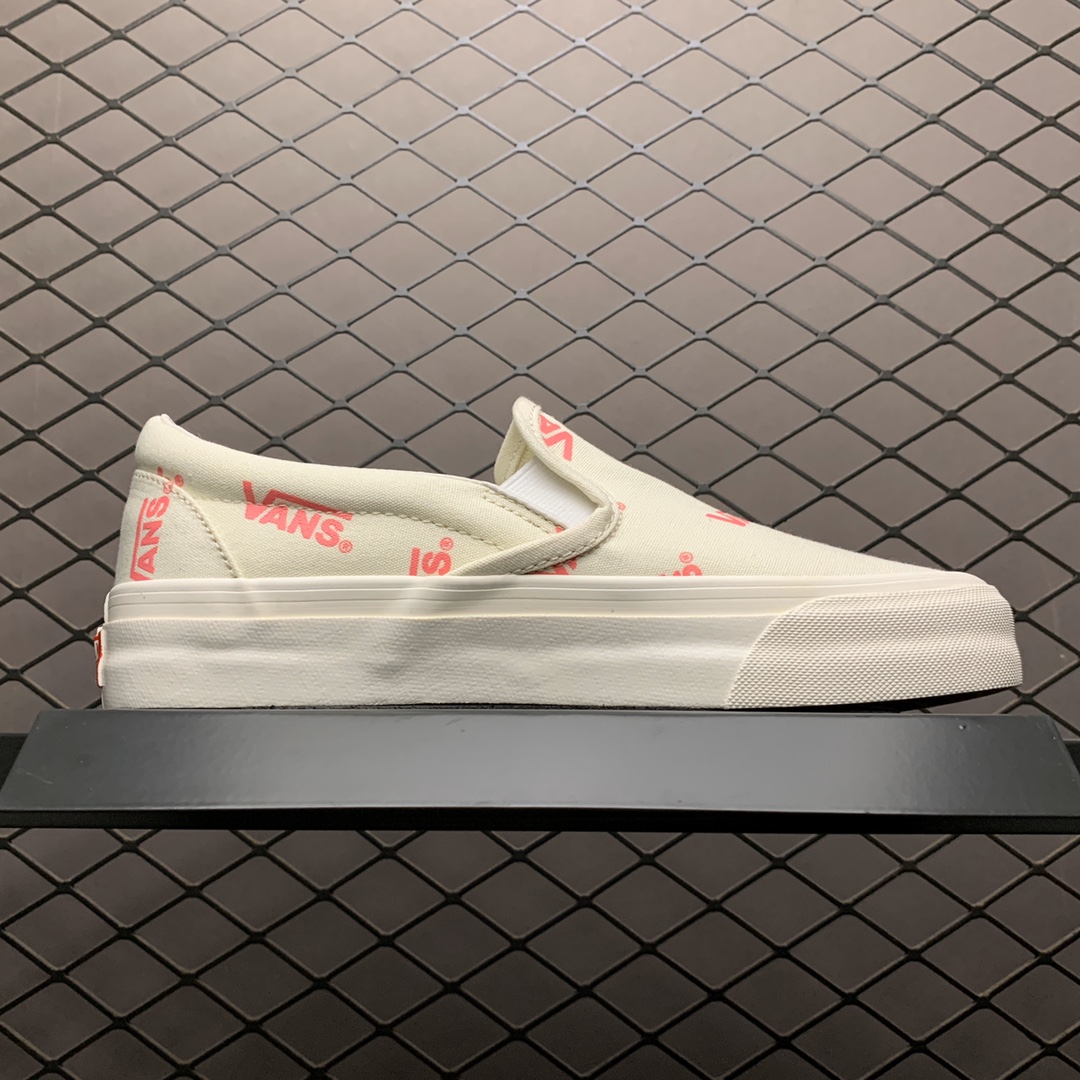 140 Vans 万斯 Slip-On 低帮硫化懒人一脚蹬休闲板鞋