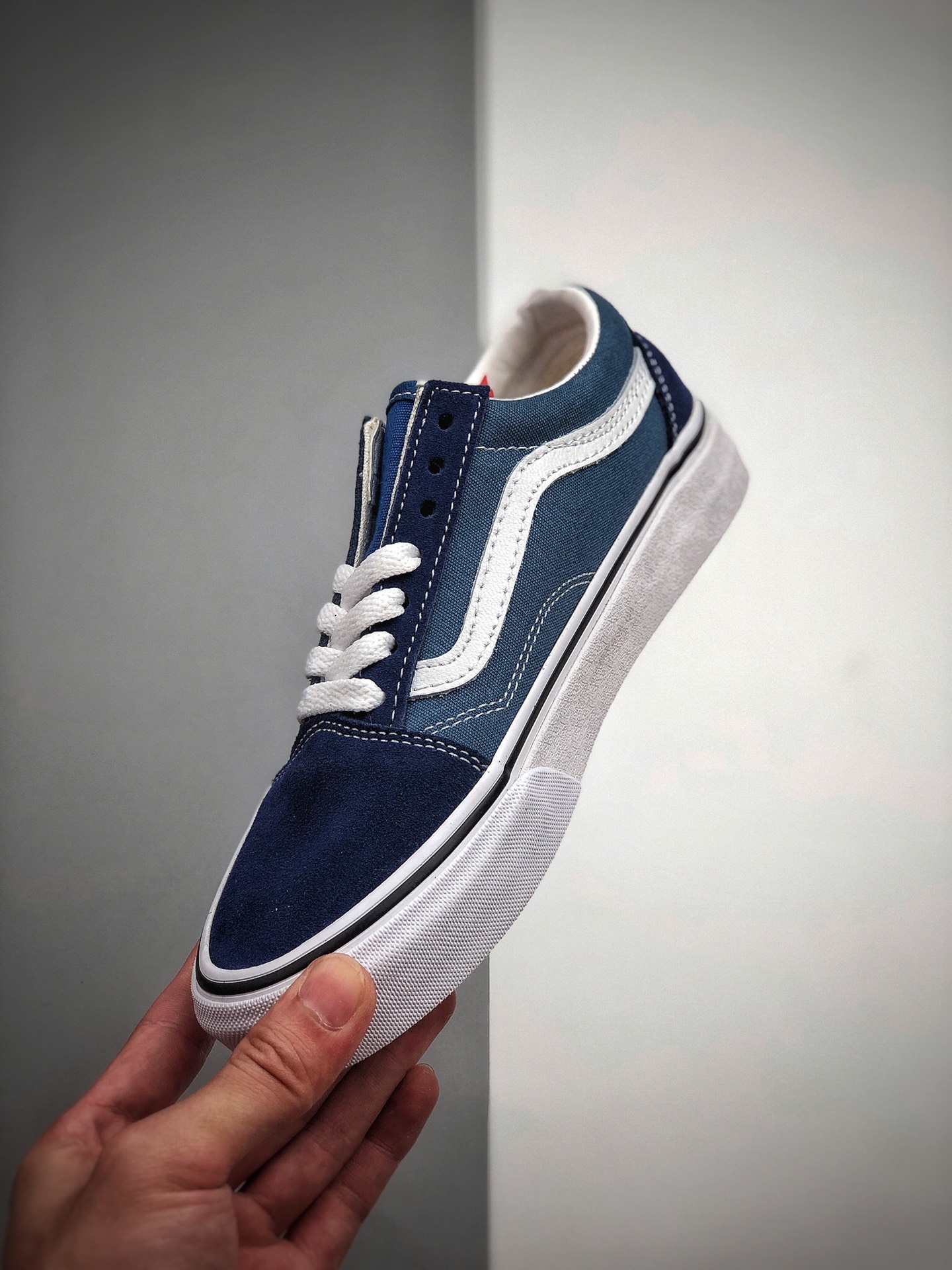 140  Vans Old Skool 万斯 标语涂鸦 蓝白 低帮硫化板鞋 VN0A38G1VRI