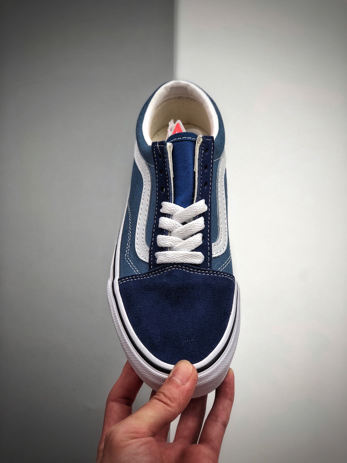 140  Vans Old Skool 万斯 标语涂鸦 蓝白 低帮硫化板鞋 VN0A38G1VRI