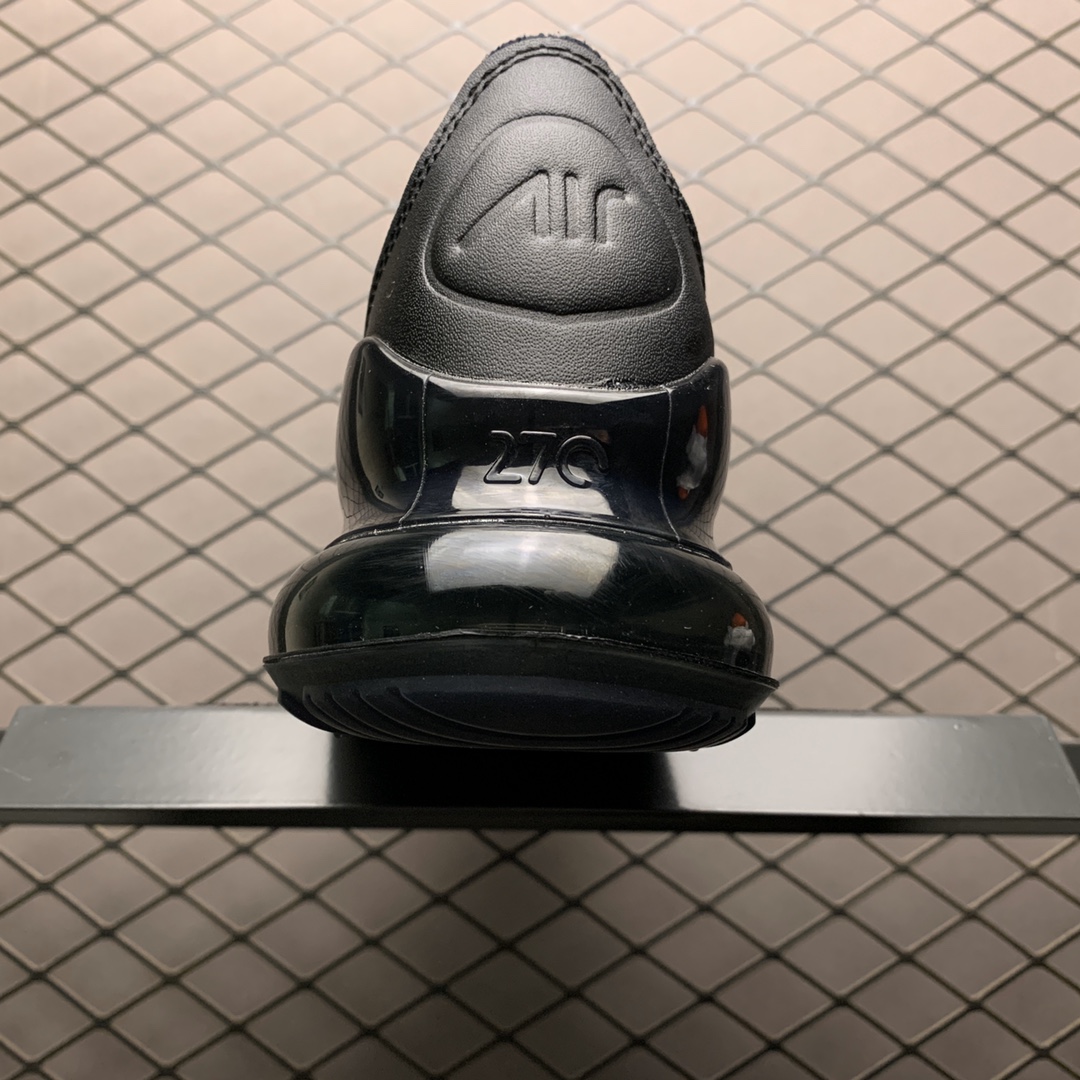 190 Nike Max 270 飞织鞋面 半掌气垫跑步鞋 AO1023-005
