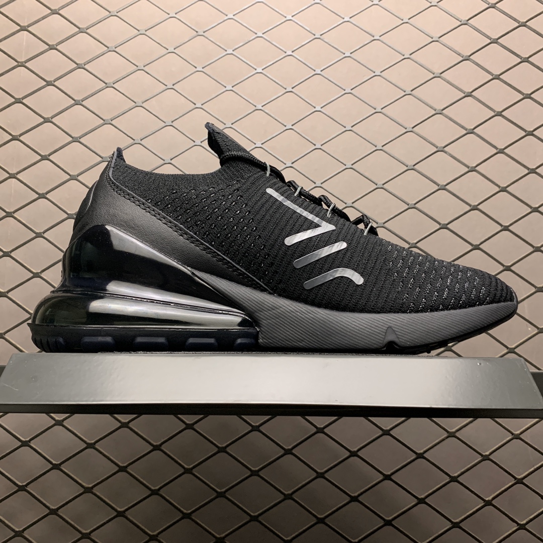 190 Nike Max 270 飞织鞋面 半掌气垫跑步鞋 AO1023-005
