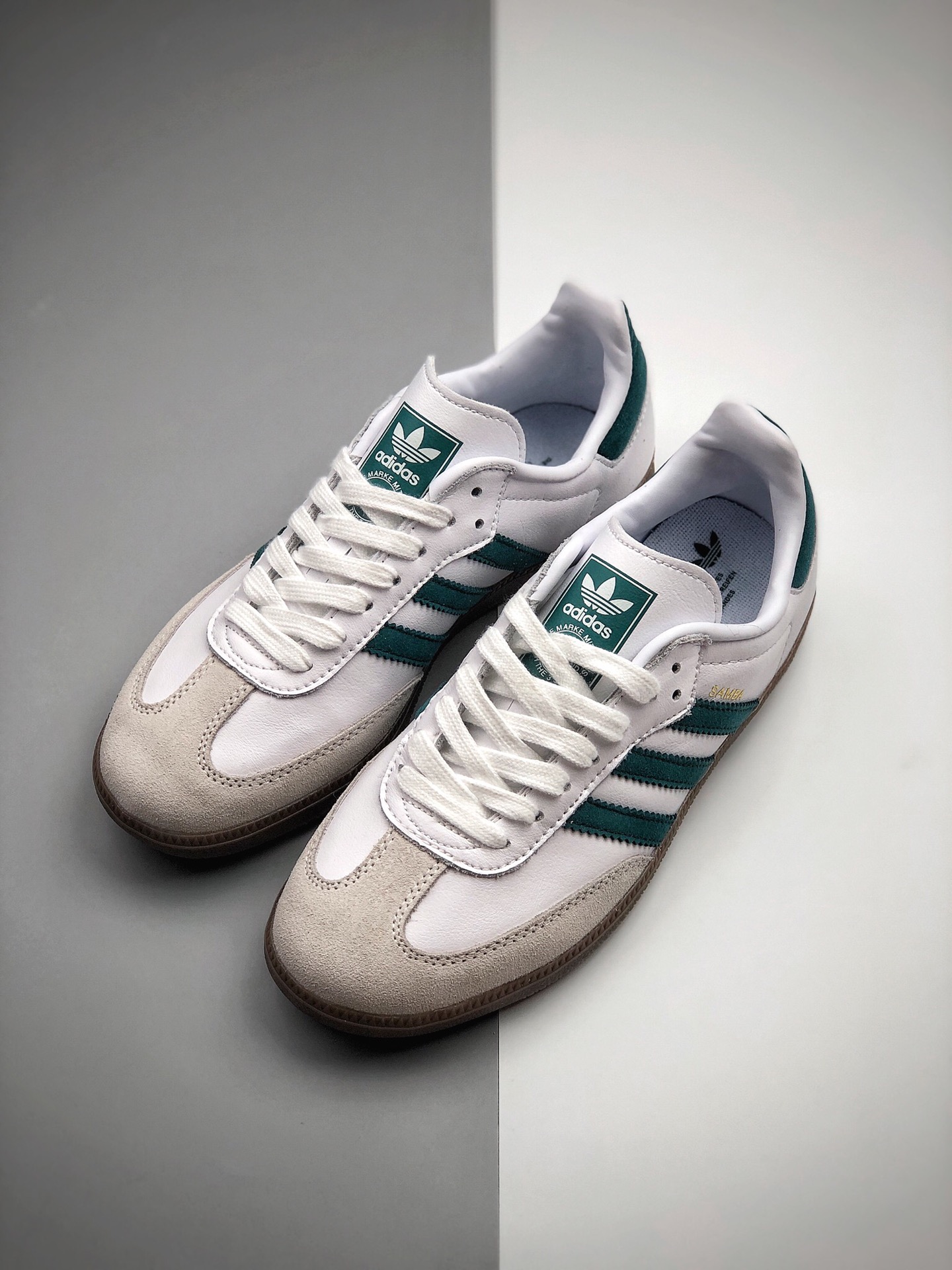 160  Adidas 近70年的经典Samba OG 原装全头层EG9327