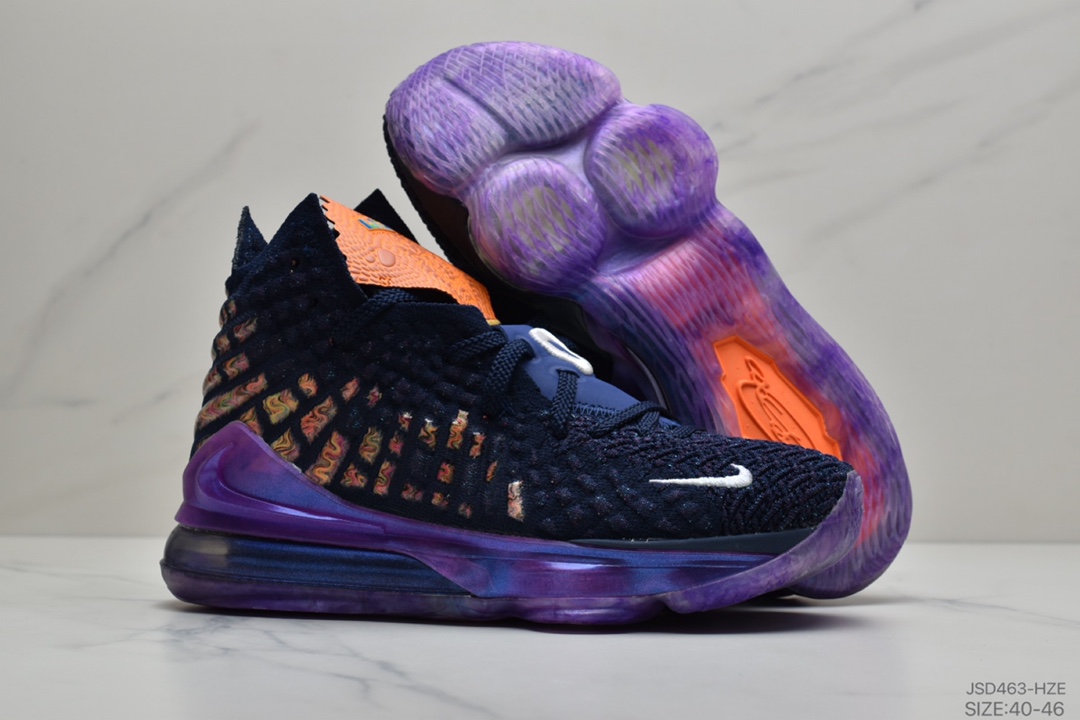 200 耐克 Nike LeBron 17 “Monstars“大灌篮” 篮球鞋
