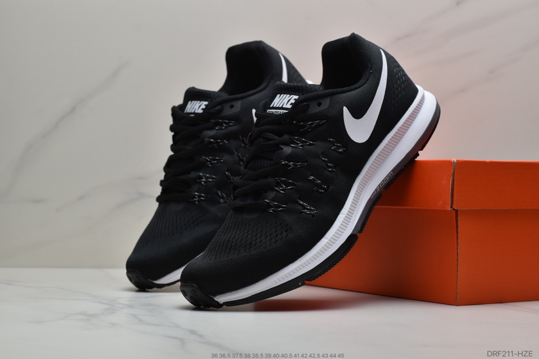115 耐克 Nike Air Zoom Pegasus 33  Zoom内置气垫 登月33代气垫缓震跑步鞋