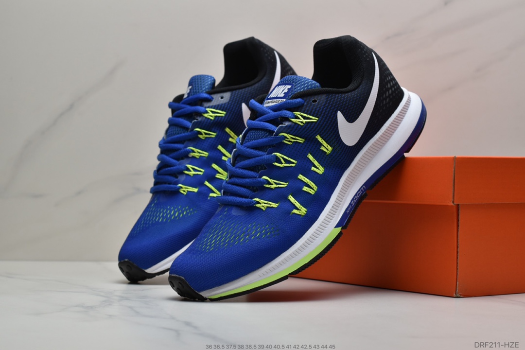 115 耐克 Nike Air Zoom Pegasus 33  Zoom内置气垫 登月33代气垫缓震跑步鞋
