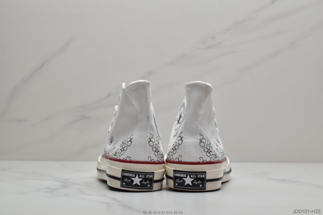 120 夏日清新小碎花来袭 匡威/Converse Chuck 70s 最新配色 169662C