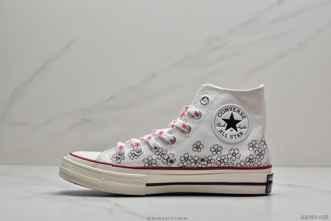 120 夏日清新小碎花来袭 匡威/Converse Chuck 70s 最新配色 169662C