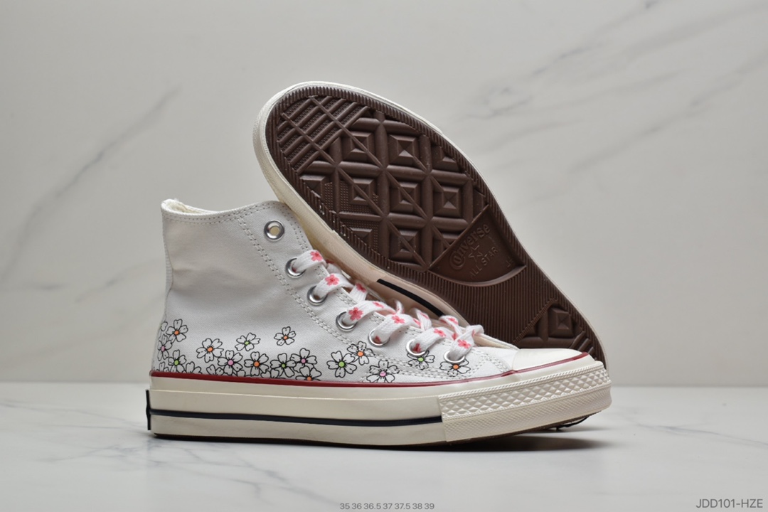 120 夏日清新小碎花来袭 匡威/Converse Chuck 70s 最新配色 169662C