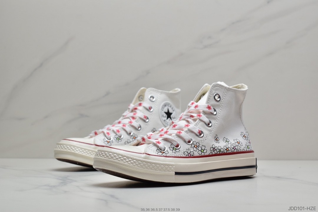 120 夏日清新小碎花来袭 匡威/Converse Chuck 70s 最新配色 169662C