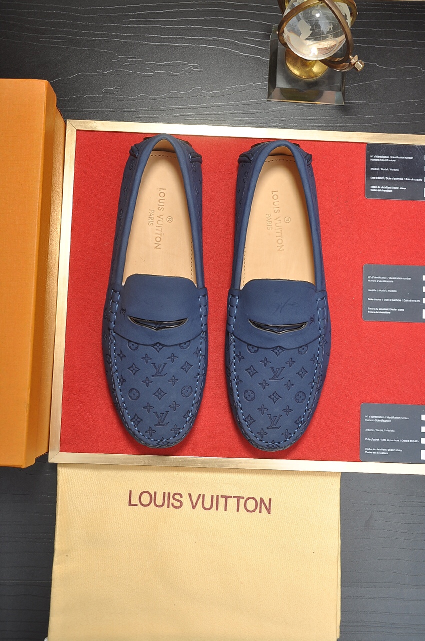 Louis Vuitton Shoes Moccasin Cowhide