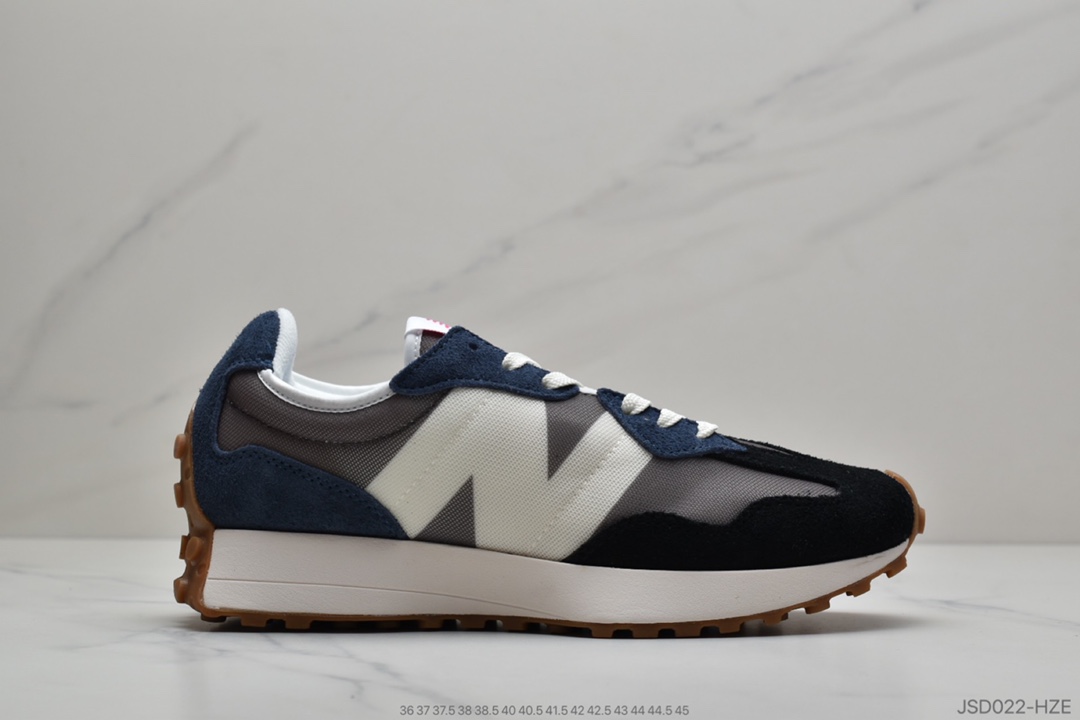 200  新百伦New Balance Grey新百伦New Balance 327系列运动休闲跑鞋 MS327SFB黑白兰