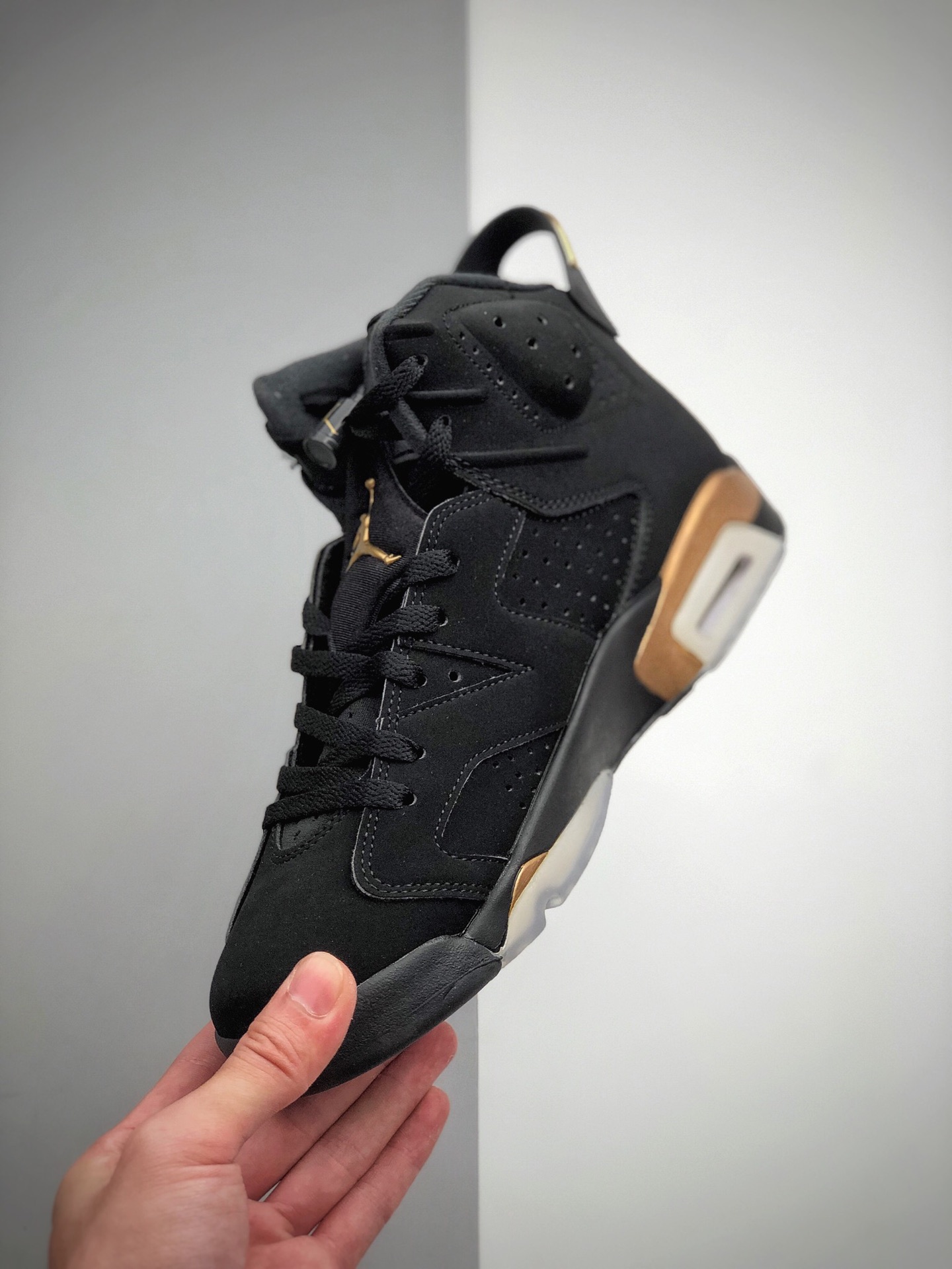 290 耐克 Nike Air Jordan 6 ” DMP ” 黑金 篮球鞋 搭配 Air Jordan 6 CT4954-007
