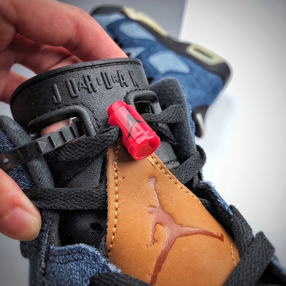 290 乔丹/Air Jordan aj6 AJ6 乔丹6代乔6 乔丹Air Jordan 6 “Washed Denim” 乔6 CT5350-401