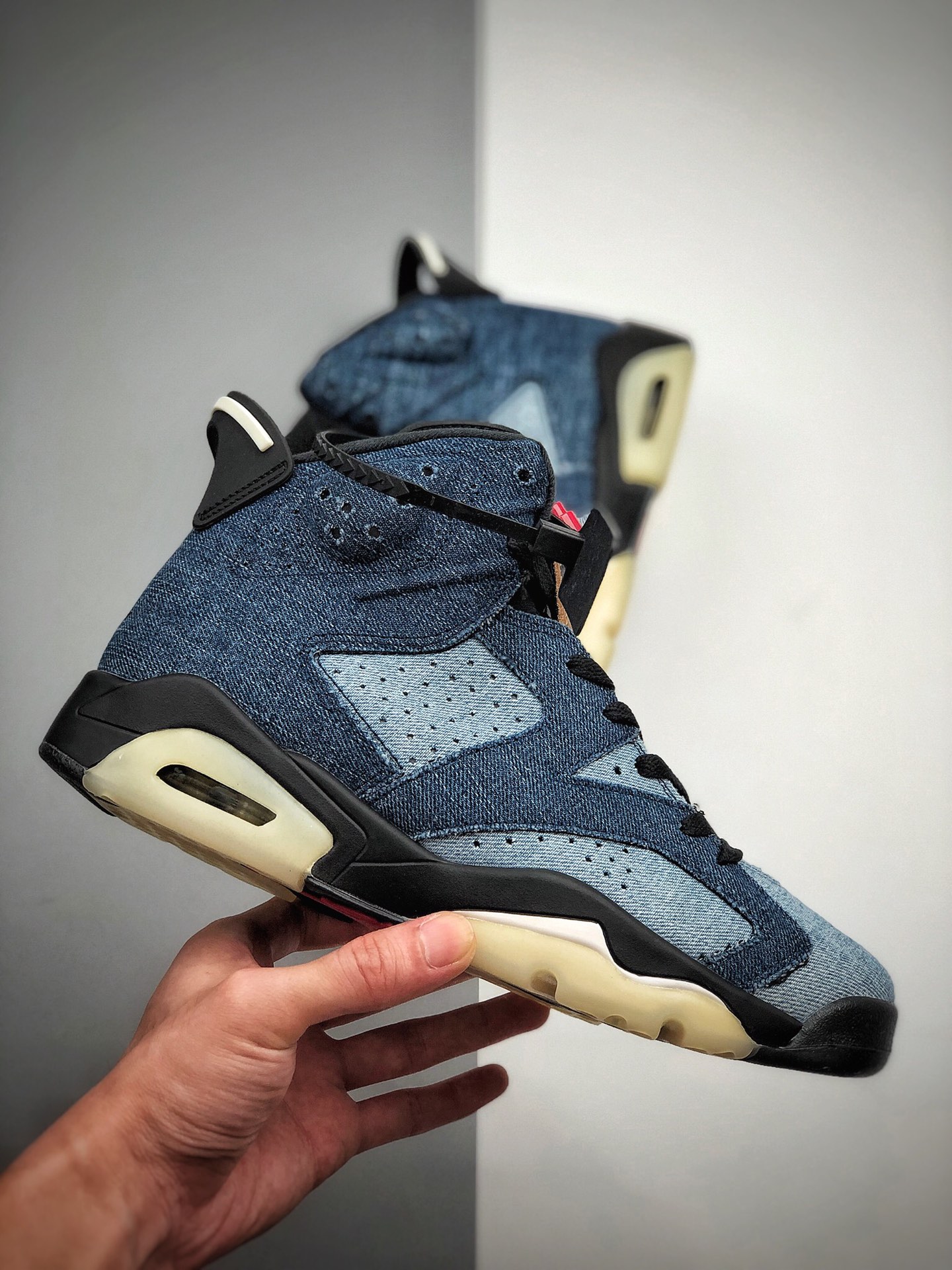 290 乔丹/Air Jordan aj6 AJ6 乔丹6代乔6 乔丹Air Jordan 6 “Washed Denim” 乔6 CT5350-401