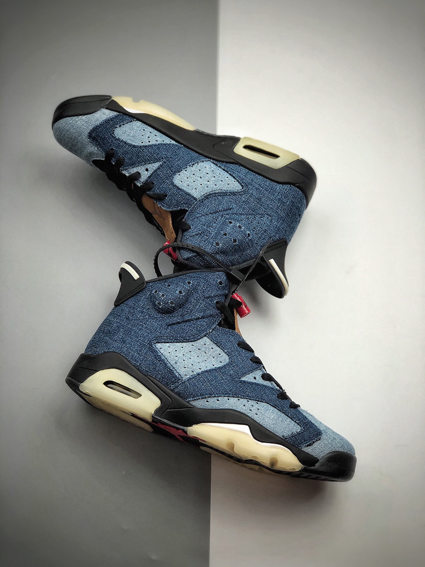 290 乔丹/Air Jordan aj6 AJ6 乔丹6代乔6 乔丹Air Jordan 6 “Washed Denim” 乔6 CT5350-401