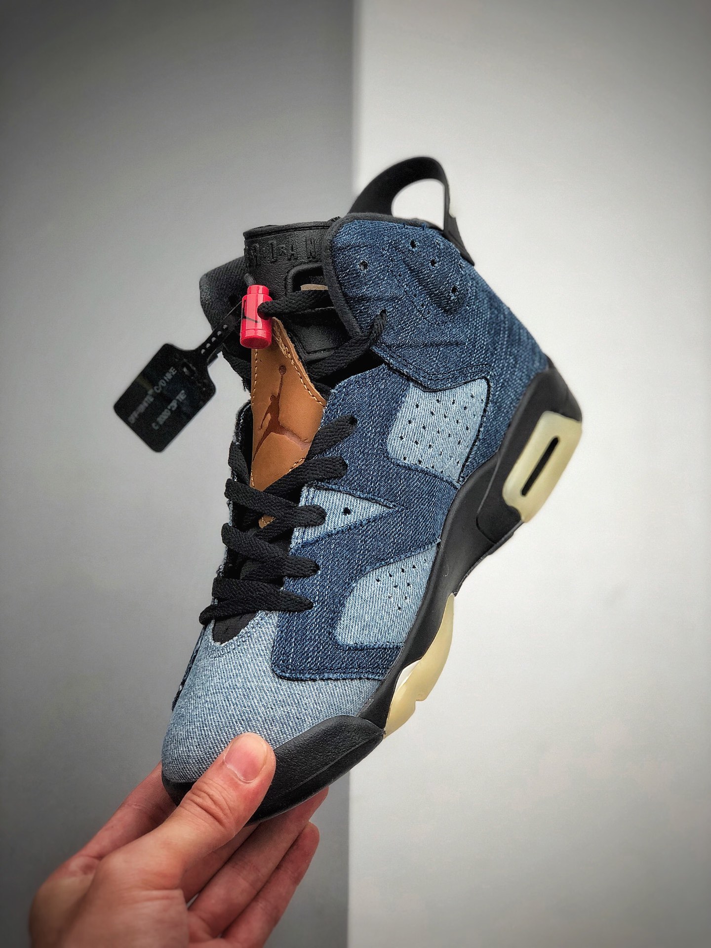 290 乔丹/Air Jordan aj6 AJ6 乔丹6代乔6 乔丹Air Jordan 6 “Washed Denim” 乔6 CT5350-401