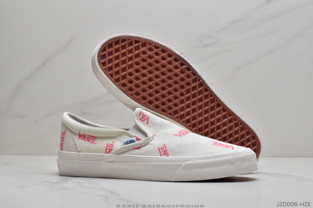 140 公司级 Vans Slip-On 一脚蹬运动休闲帆布滑板鞋