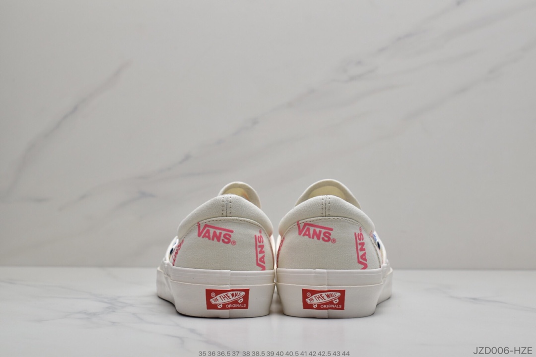 140 公司级 Vans Slip-On 一脚蹬运动休闲帆布滑板鞋