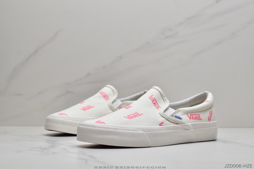 140 公司级 Vans Slip-On 一脚蹬运动休闲帆布滑板鞋