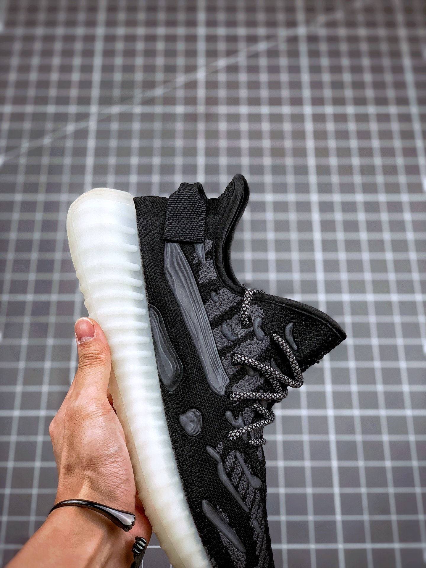 360 Adidas YEEZY BOOST 350V3水滴夜光系列 FC9219