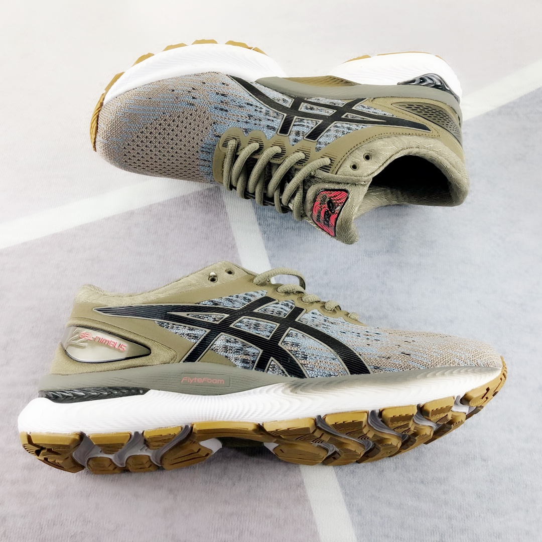 asics flytefoam brown