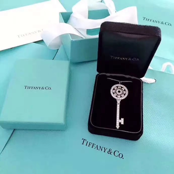 Tiffany & Co. Tiff*ny Petals Keys太阳花钥匙项链