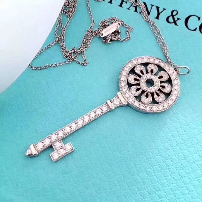 Tiffany & Co. Tiff*ny Petals Keys太阳花钥匙项链
