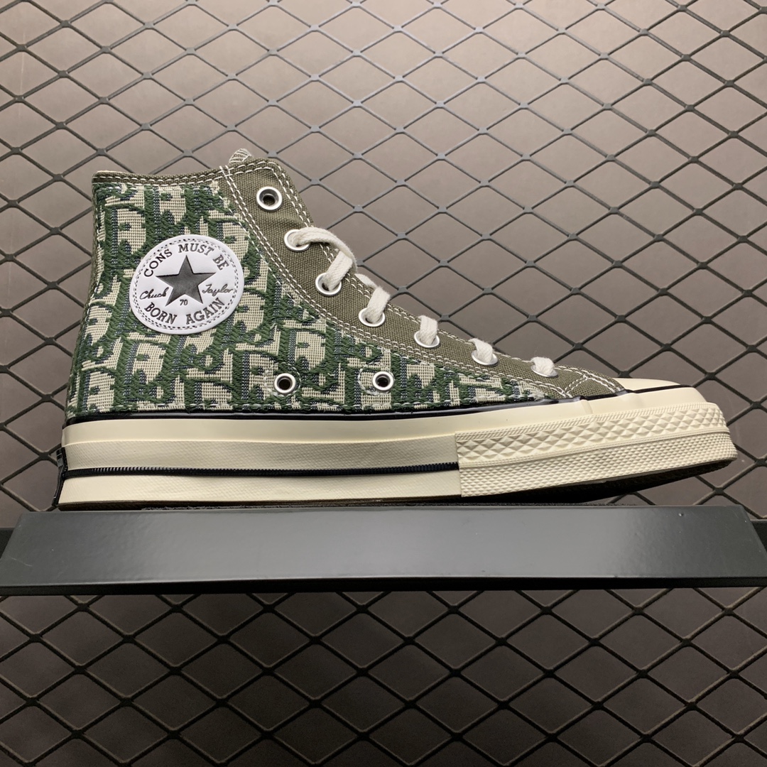 180 Converse 匡威 Chuck 1970S 恶搞迪奥 高帮休闲板鞋