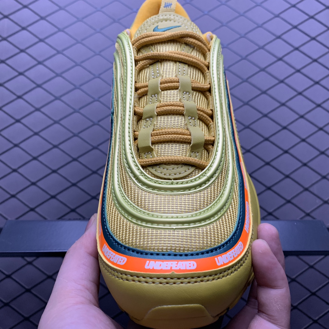 230 Undefeated x Nike Air Max 97 全掌气垫复古子弹跑步鞋 AJ1986-006  AJ1986-007
