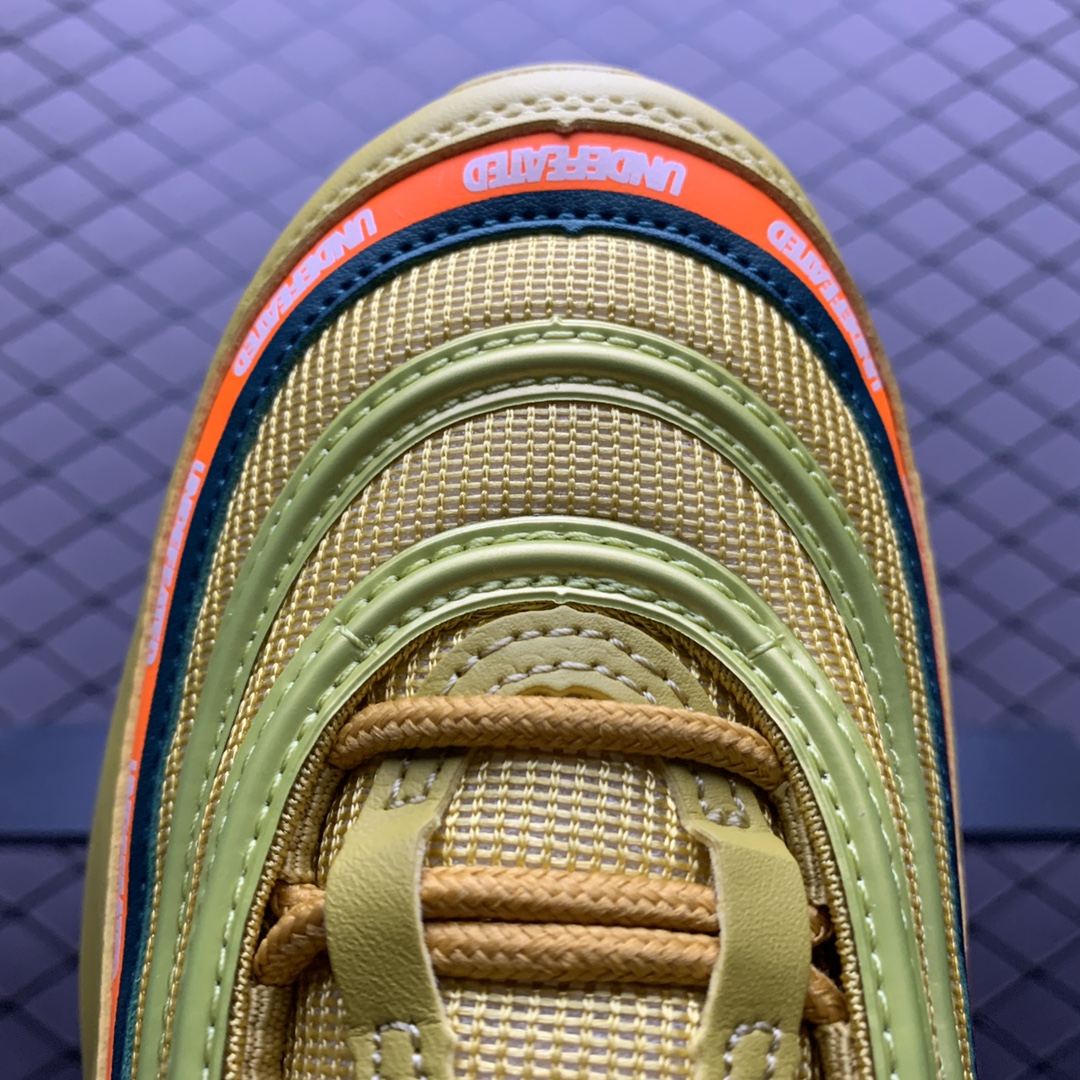 230 Undefeated x Nike Air Max 97 全掌气垫复古子弹跑步鞋 AJ1986-006  AJ1986-007