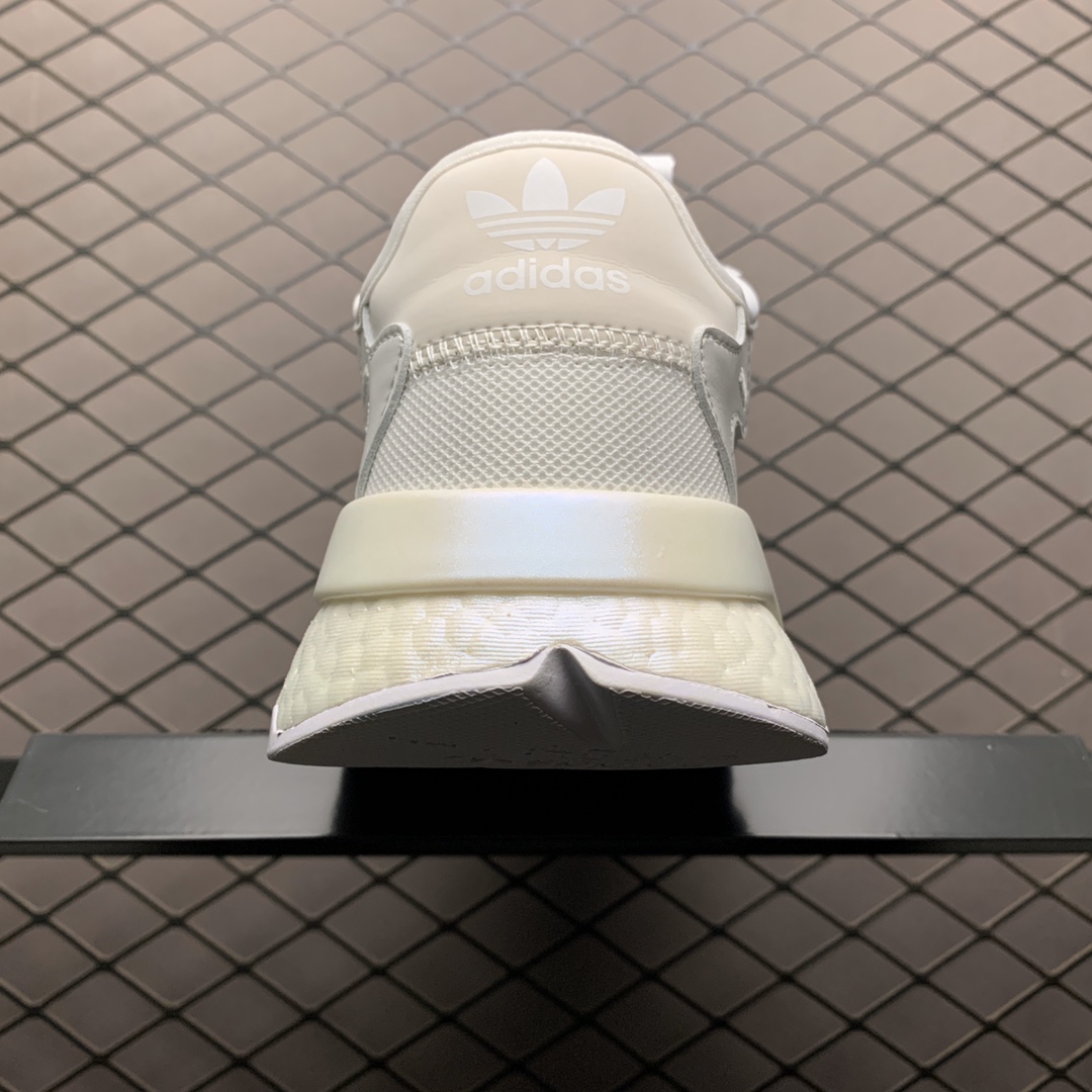 180 Adidas 阿迪达斯 Nite Jogger Boost夏季网面透气款  夜行者真爆大底复古跑鞋 EG8849