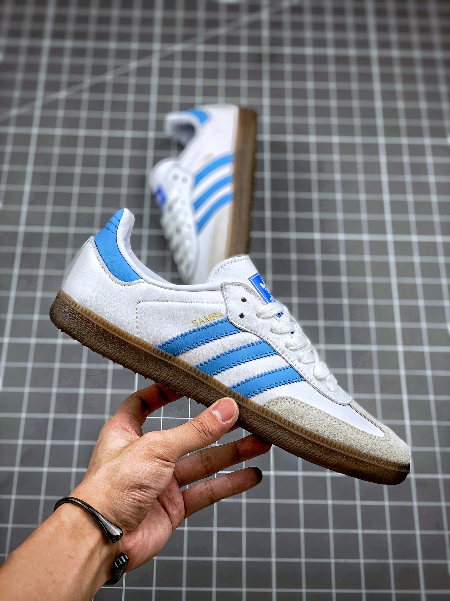 160 Adidas Samba OG Club 桑巴纪念日系列 休跑鞋 货号：EG9327