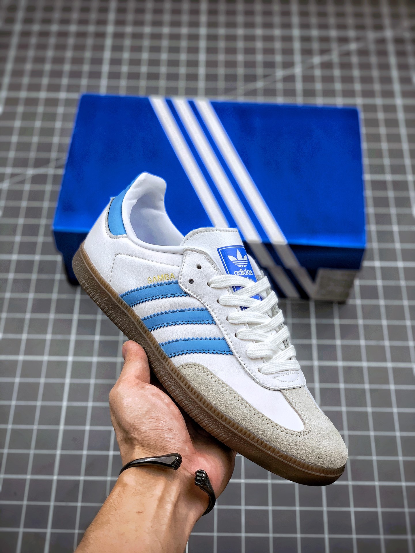 160 Adidas Samba OG Club 桑巴纪念日系列 休跑鞋 货号：EG9327