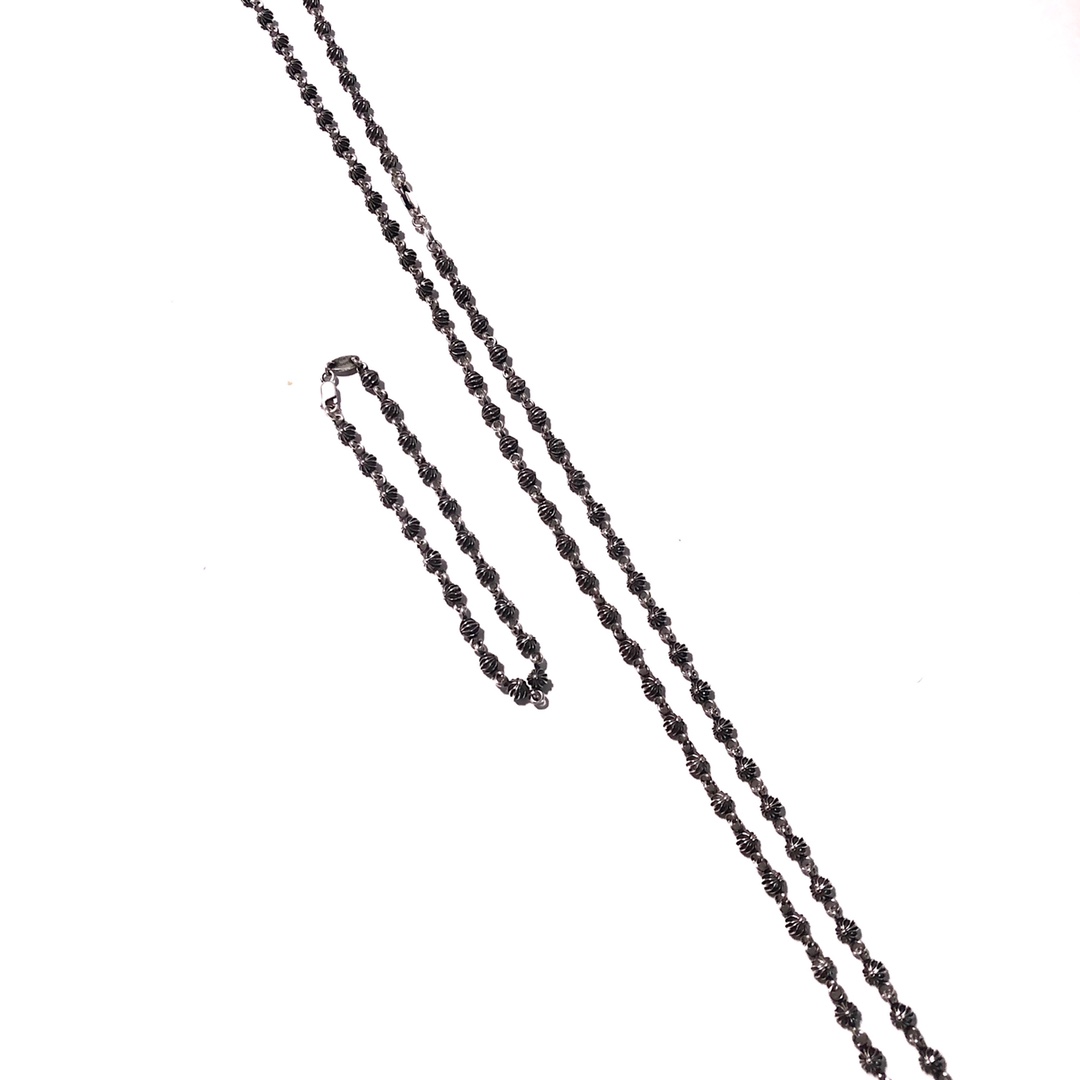 Chrome Hearts 新品上架𝗖𝗵𝗿𝗼𝗺𝗲 𝗛𝗲𝗮𝗿𝘁𝘀 克罗心转运珠十字球手链/项链