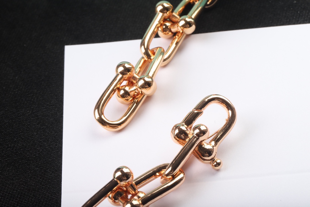 Tiffany & Co. Tiffany&Co.u形竹节手链